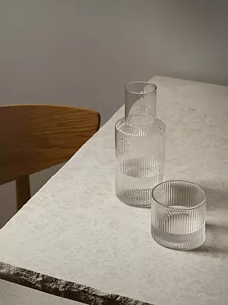 FERM LIVING | Karaffenset RIPPLE SMALL Clear | 